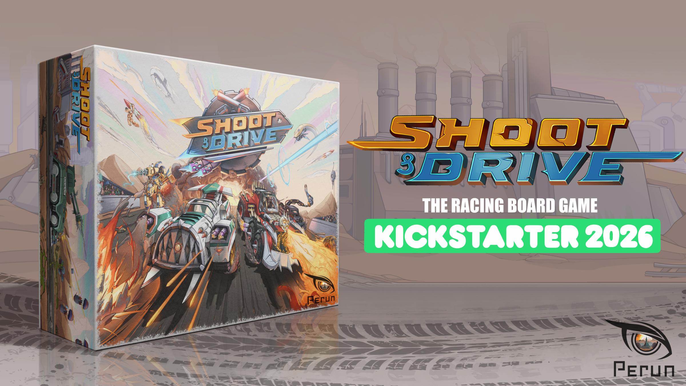 Shoot & Drive Is Coming to Kickstarter in 2026